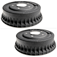 1972 Buick Skylark - Brake Drum, 8 Cyl 5.7L, With Front Disc, With Rear Drum