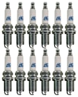 SET-AC19-12 Spark Plug, Set of 12, RapidFire Performance Platinum Series
