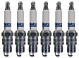 SET-AC2-6 Spark Plug, Set of 6, RapidFire Performance Platinum Series