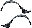 Front, Driver and Passenger Side, Fender Liner