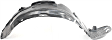 Front, Driver and Passenger Side, Fender Liner