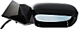 Driver and Passenger Side Mirror, Power Adjust, Heated, Manual Folding, Paintable, In-housing Signal Light, With Memory, No Puddle Light, No Auto-Dimming, No Blind Spot Feature