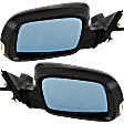 Driver and Passenger Side Mirrors, Power, Manual Folding, Heated, Paintable, In-housing Signal Light, With memory, No Puddle Light, No Auto-Dimming, No Blind Spot Feature