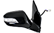 Driver and Passenger Side Mirrors, Power, Manual Folding, Heated, Paintable, In-housing Signal Light, With memory, Without Puddle Light, Without Auto-Dimming, Without Blind Spot Feature