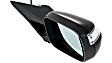 Driver and Passenger Side Mirrors, Power, Manual Folding, Heated, Paintable, In-housing Signal Light, With memory, Without Puddle Light, Without Auto-Dimming, Without Blind Spot Feature
