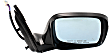 Driver and Passenger Side Mirrors, Power, Manual Folding, Heated, Paintable, In-housing Signal Light, With memory, Without Puddle Light, Without Auto-Dimming, Without Blind Spot Feature