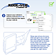 Driver and Passenger Side Mirrors, Power, Manual Folding, Heated, Paintable, In-housing Signal Light, With memory, Without Puddle Light, Without Auto-Dimming, Without Blind Spot Feature