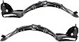 1992 Acura Legend - Front, Driver and Passenger Side Fender Liner, 4-Door, Sedan
