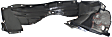 1992 Acura Legend - Front, Driver and Passenger Side Fender Liner, 4-Door, Sedan