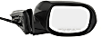 Driver and Passenger Side Mirror, Power Adjust, Heated, Manual Folding, Paintable, In-housing Signal Light, Driver Side - With Memory; Passenger Side - No Memory, No Puddle Light, No Auto-Dimming
