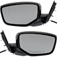 Driver and Passenger Side Mirrors, Power, Manual Folding, Heated, Paintable, No Signal Light, No Memory, No Puddle Light, No Auto-Dimming, No Blind Spot Feature