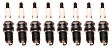 1994-1999 Rolls Royce Silver Spur - Spark Plug, Set of 8, Professional Conventional Series