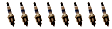 SET-AC41-833-8 Spark Plug, Set of 8, Professional Platinum Series