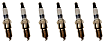SET-AC41-942-6 Spark Plug, Set of 6, Professional Platinum Series