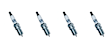 SET-AC41-948-4 Spark Plug, Set of 4, Professional Platinum Series