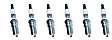 SET-AC41-950-6 Spark Plug, Set of 6, Professional Platinum Series