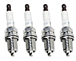 SET-AC41121-4 Spark Plug, Set of 4, Professional Iridium Series