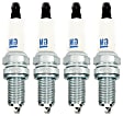 SET-AC41127-4 Spark Plug, 1.2L, 4Cyl, Set of 4, Professional Iridium Series