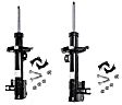 SET-AC93195924-F Front, Driver and Passenger Side Bare Strut, GM Original Equipment Series