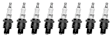 SET-ACC45L-8 Spark Plug, Set of 8, Professional Conventional Series