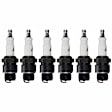 SET-ACC87-6 Spark Plug, Set of 6, Professional Conventional Series
