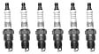 SET-ACCR43TS-6 Spark Plug, Set of 6, Professional Conventional Series