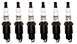 SET-ACCR44TS-6 Spark Plug, 4.1L, 6Cyl, Set of 6, Professional Conventional Series