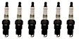SET-ACCR45TS-6 Spark Plug, Set of 6, Professional Conventional Series