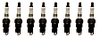 SET-ACCR45TS-8 Spark Plug, Set of 8, Professional Conventional Series