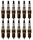 SET-ACMR43LTS-12 Spark Plug, Set of 12, Professional Conventional Series