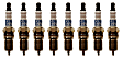 SET-ACMR43LTS-8 Spark Plug, Set of 8, Professional Conventional Series