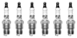 SET-ACMR43T-6 Spark Plug, 4.1L, 6Cyl, Set of 6, Marine Series
