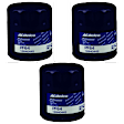 SET-ACPF64-3 Oil Filter - Spin-on, Set of 3