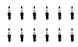 SET-ACR42LTS-12 Spark Plug, Set of 12, Professional Conventional Series
