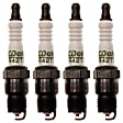 SET-ACR42TS-4 Spark Plug, Set of 4, Professional Conventional Series