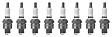 SET-ACR43-8 Spark Plug, Set of 8, Professional Conventional Series