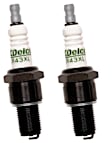 SET-ACR43XL-2 Spark Plug, 0.7L, 2Cyl, Set of 2, Professional Conventional Series