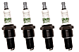 SET-ACR43XL-4 Spark Plug, Set of 4, Professional Conventional Series
