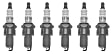 SET-ACR43XLS-6 Spark Plug, Set of 6, Professional Conventional Series