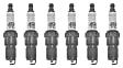 SET-ACR44LTS6-6 Spark Plug, Set of 6, Professional Conventional Series