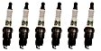 SET-ACR44TSX-6 Spark Plug, Set of 6, Professional Conventional Series