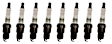 SET-ACR44TSX-8 Spark Plug, Set of 8, Professional Conventional Series