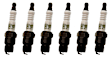 SET-ACR44TX-6 Spark Plug, Set of 6, Professional Conventional Series