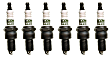 1966 Chevrolet C10 Panel - Spark Plug, 1BBL, Set of 6, 6 Cyl 4.1L, Professional Conventional Series