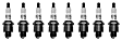 SET-ACR45-8 Spark Plug, Set of 8, Professional Conventional Series