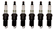 SET-ACR45LTS6-6 Spark Plug, Set of 6, Professional Conventional Series