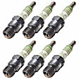 SET-ACR45T-6 Spark Plug, 4.1L, 6Cyl, Set of 6, Professional Conventional Series