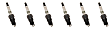 SET-ACR45TS-6 Spark Plug, Set of 6, Professional Conventional Series