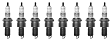 SET-ACR45XLS-8 Spark Plug, Set of 8, Professional Conventional Series