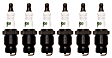 SET-ACR83T-6 Spark Plug, Set of 6, Professional Conventional Series